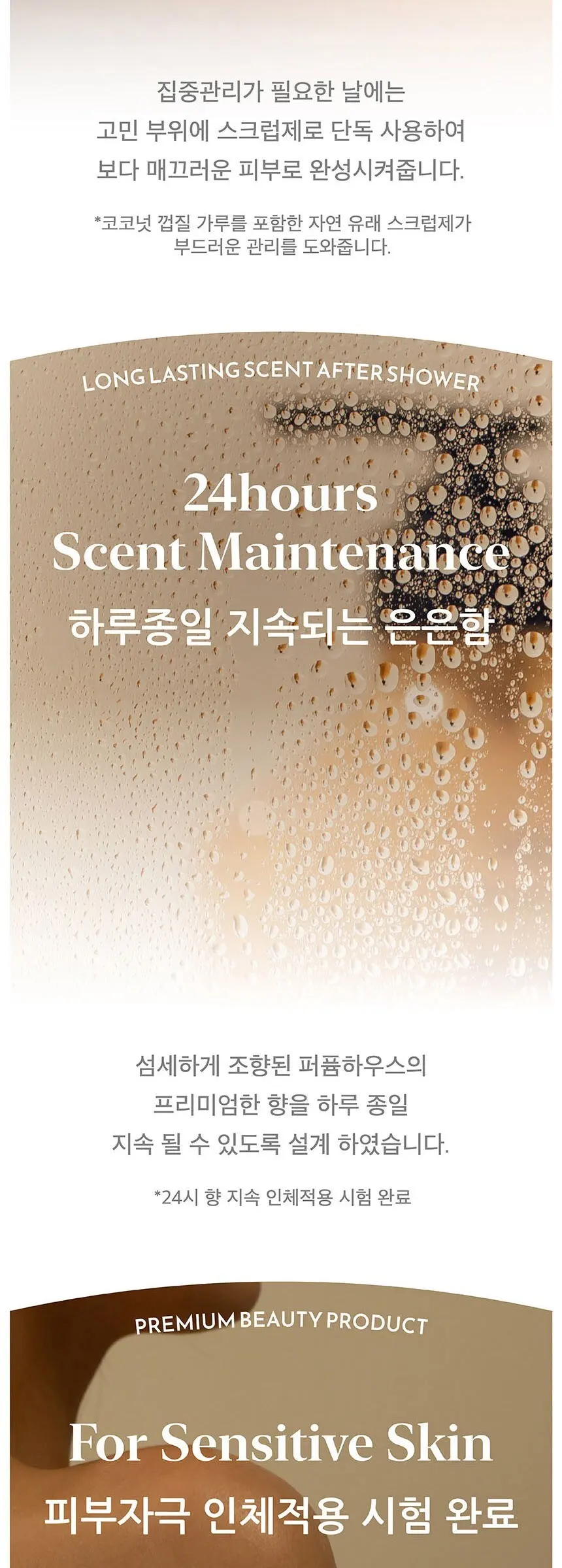 럽센트 바디 스크럽 워시 벌스데이케이크 라즈베리 바닐라향, 1개, 500ml Detail