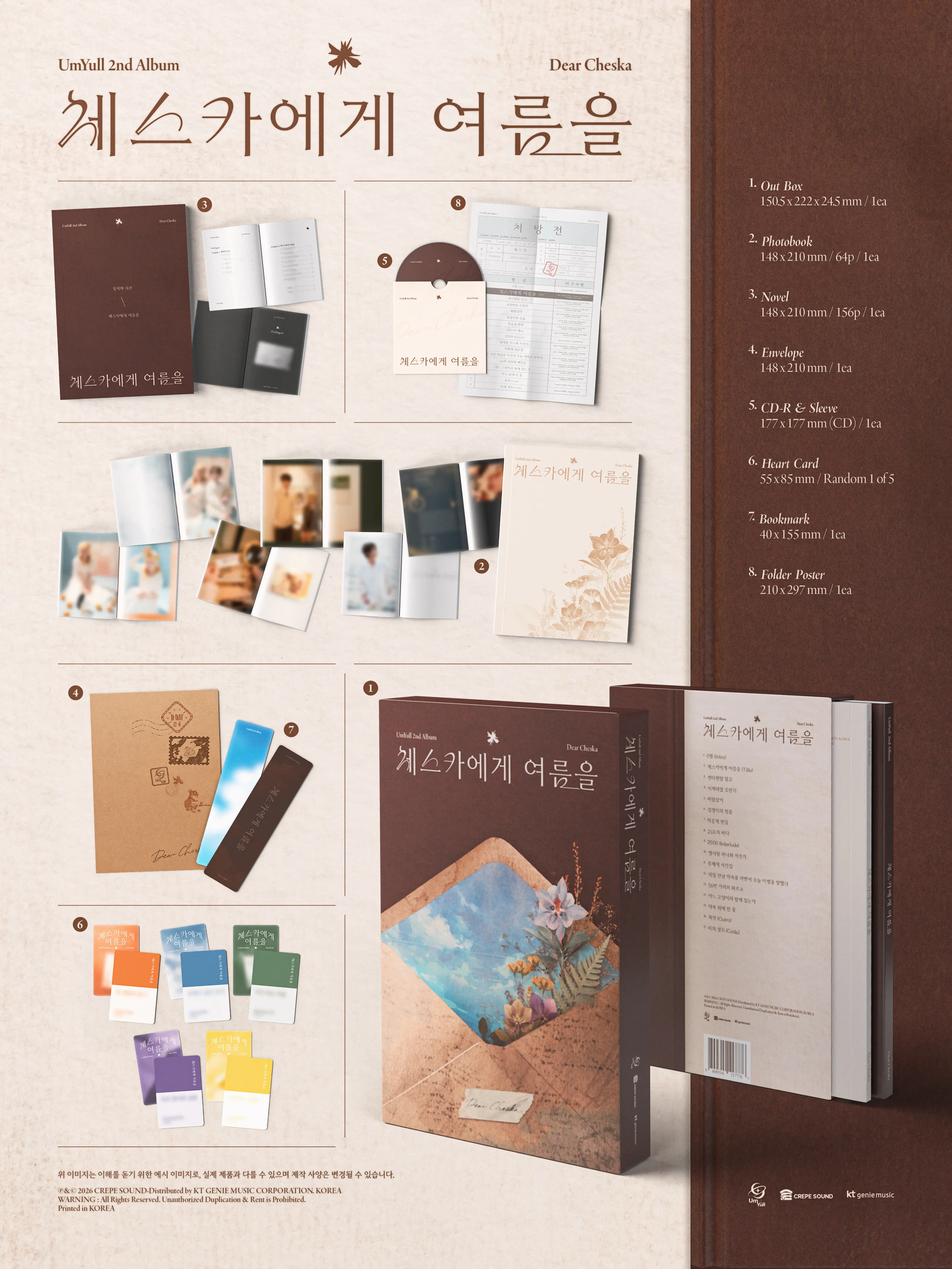 Jini Genie Myujik Keureipeusaundeu 음율 - 체스카에게 여름을 Detail