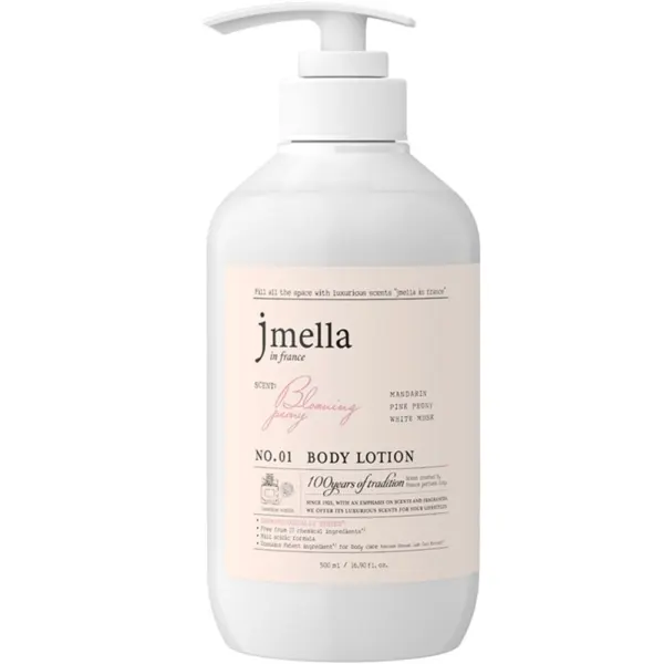 jmella in france Blooming Peony Body Lotion Lovely Floral 500ml