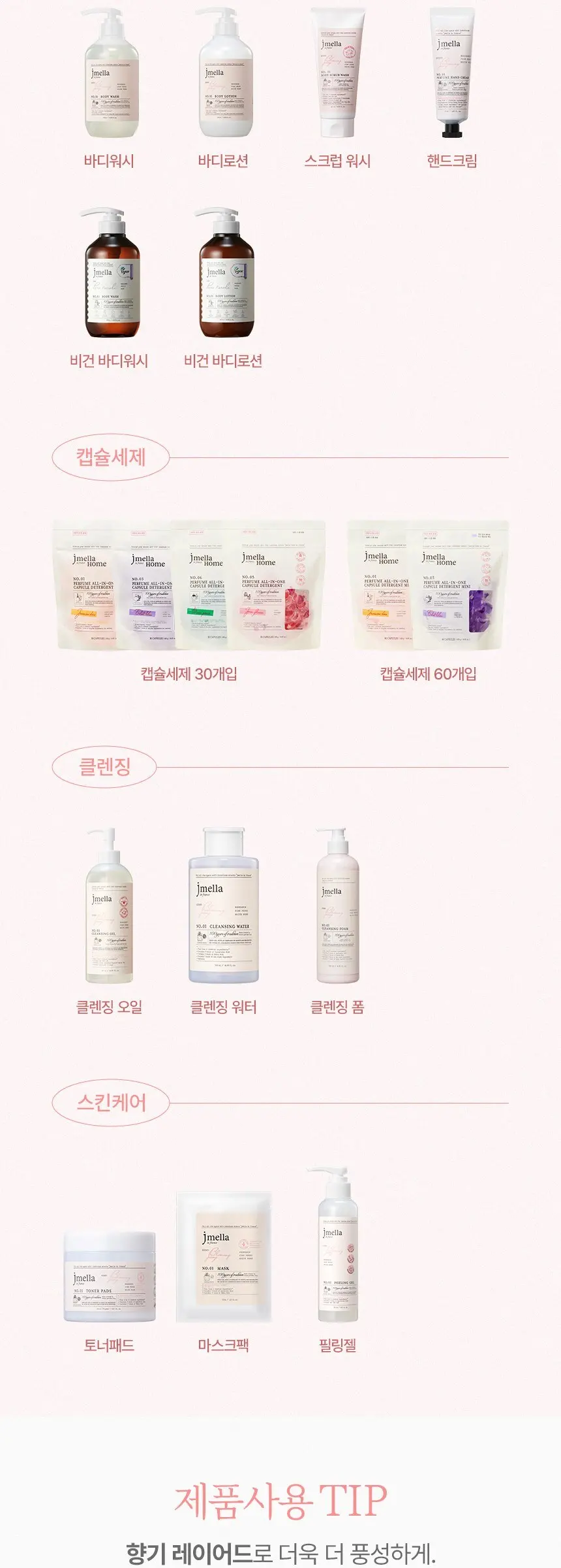 제이멜라 인 프랑스 블루밍 피오니 바디 로션 러블리 플로럴향, 500ml, 1개 Detail
