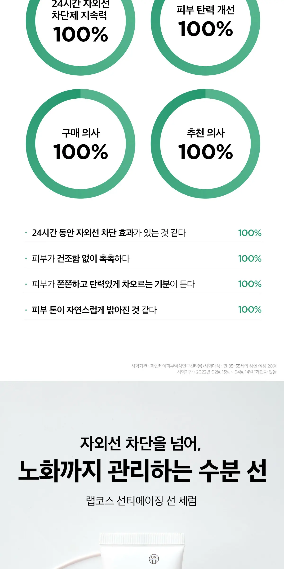 선티에이징 선세럼 Detail
