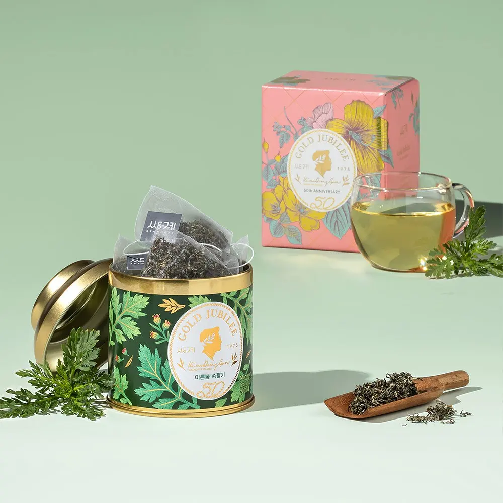 Ssanggye Myeongcha Early Spring Mugwort Tea 1.5g × 10TB