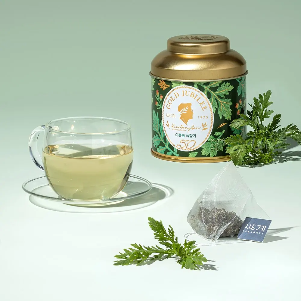 Ssanggye Myeongcha Early Spring Mugwort Tea 1.5g × 10TB