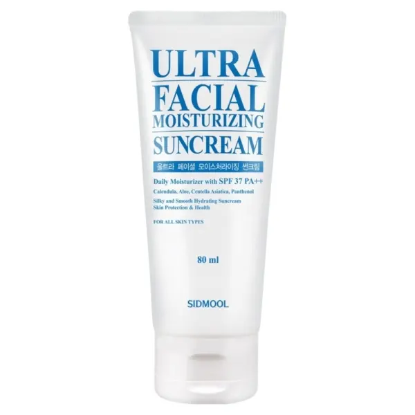SIDMOOL Ultra Facial Moisturizing Suncream SPF37 PA++ 80ml
