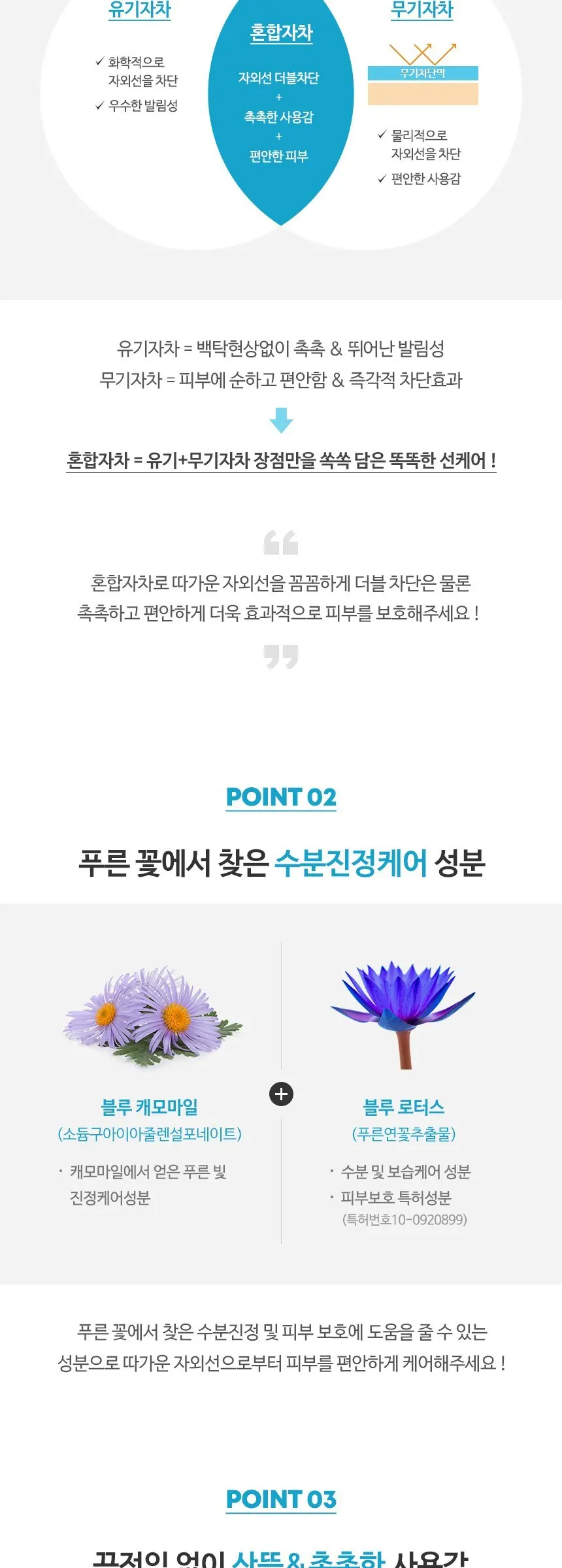 코리아나 마일드 수딩 선크림 SPF50+ PA+++, 40ml, 1개 Detail