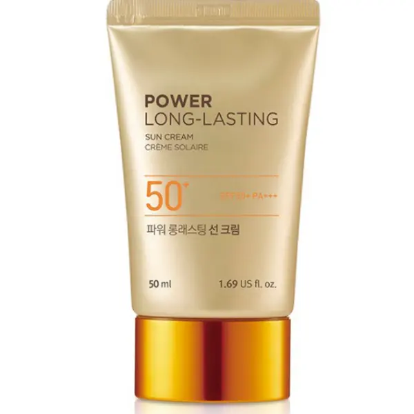 THE FACE SHOP Power Long-Lasting Sun Cream SPF50+ PA+++, 50ml, 1 piece