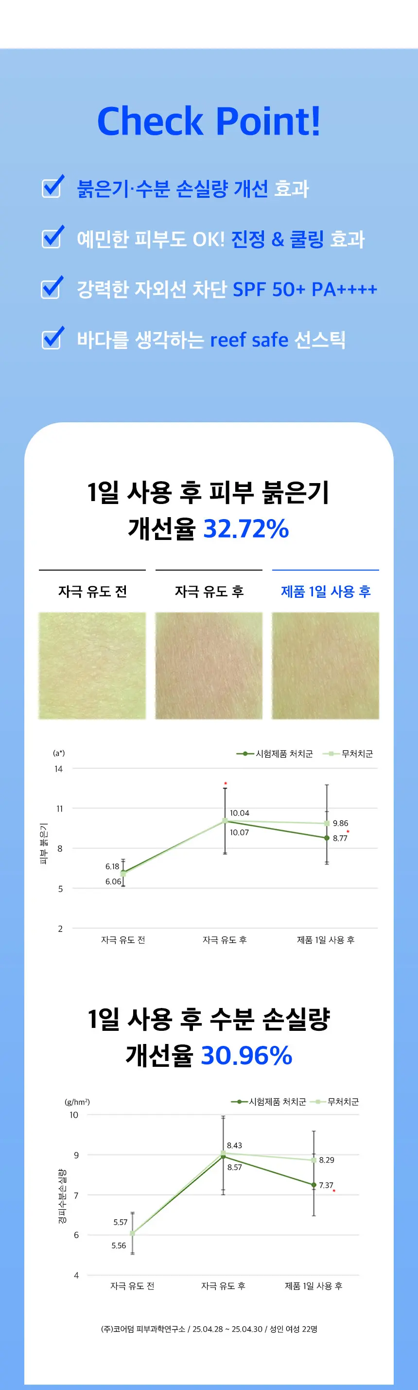 끈적임없는 제로핏 즉각 쿨링 수분 보송 선스틱 SPF50+ Detail