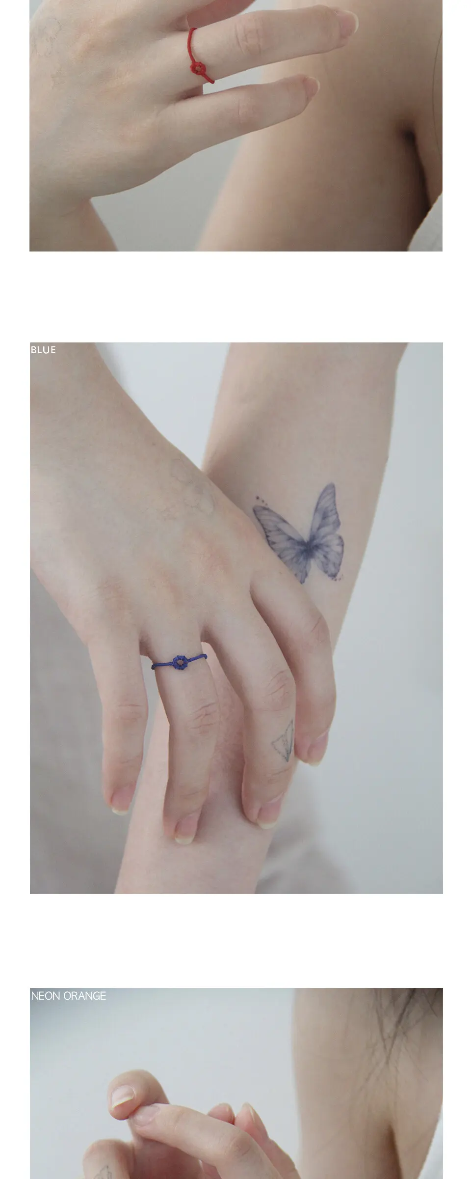 TATTOO Ring 타투 반지 Detail
