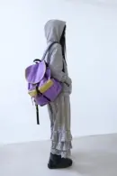 DEPC Two-Pocket Backpack - Purple