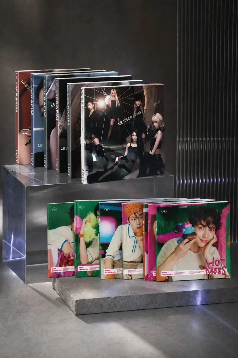 Official K-POP goods editorial banner — EmpressKorea