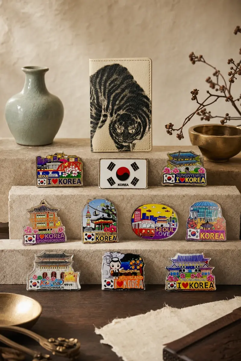 Korean heritage crafts and souvenirs editorial banner — EmpressKorea
