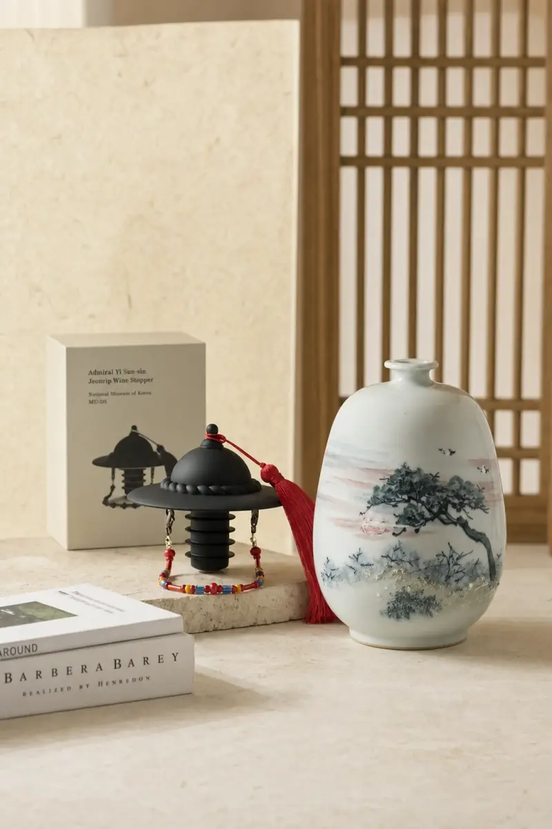 Korean heritage crafts and souvenirs editorial banner — EmpressKorea