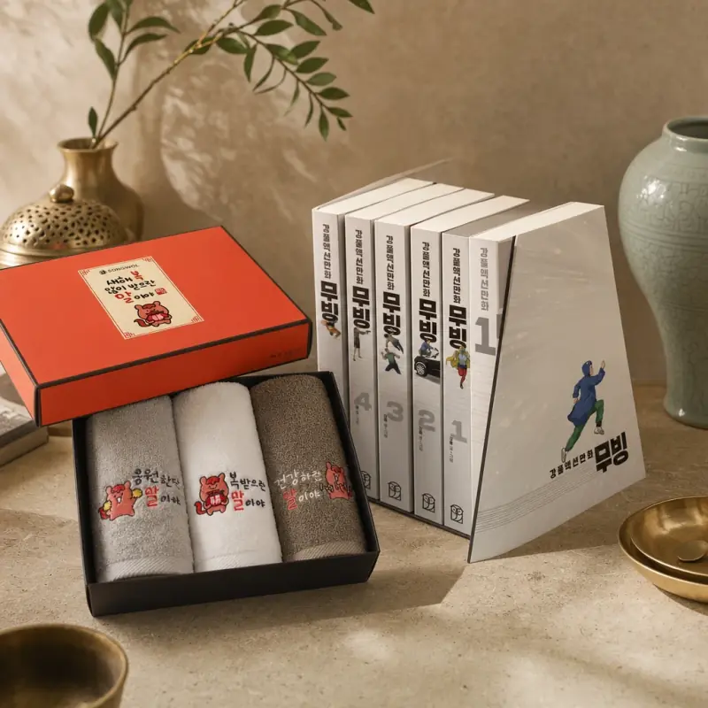 Korean heritage crafts and souvenirs editorial banner — EmpressKorea